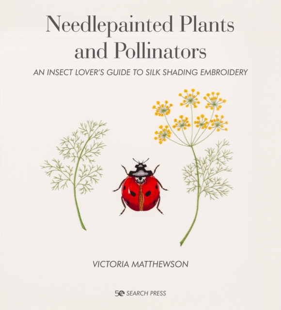 Needlepainted plants and pollinators